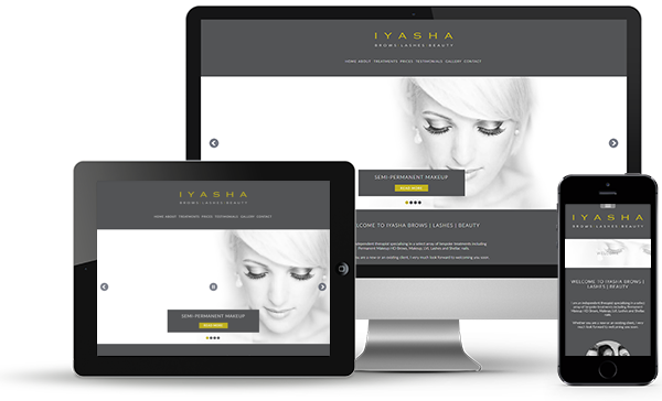 Iyasha Responsive Website Design